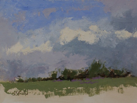Lavender Farm (plein air)